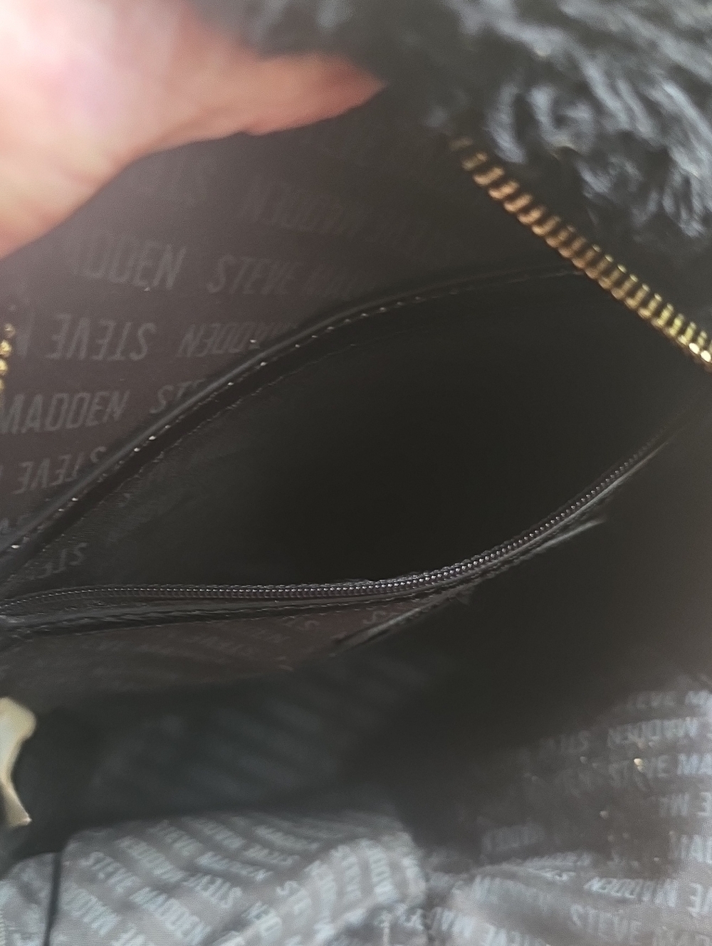 Steve Madden Fuzzy Backpack - Picture 6 of 12